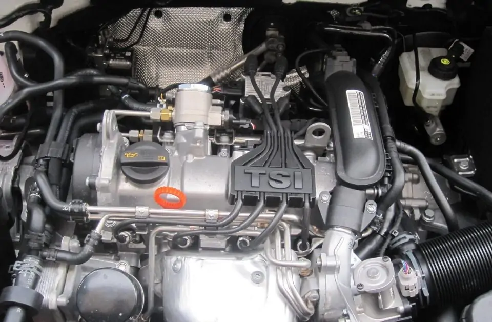 tsi motor felülről